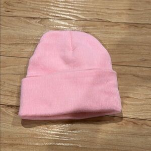 Pink Knit Beanie